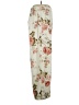 Shein Floral Ivory Casual Pants Size XL - photo 4