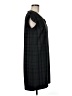 Eddie Bauer Plaid Black Casual Dress Size M - photo 4