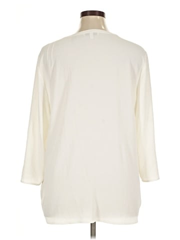 Chaus 3/4 Sleeve Button-Down Shirt (view 2)