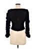 Antonio Melani Black Long Sleeve Top Size 10 - photo 2