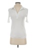 Helmut Lang 100% Cotton White Short Sleeve Polo Size S - photo 1