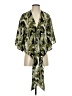 Buddy Love 100% Polyester Green Kimono Size S - photo 1