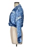 Zara 100% Viscose Paisley Blue 3/4 Sleeve Blouse Size L - photo 5