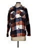 Member's Mark 100% Polyester Plaid Brown Jacket Size XS - photo 1