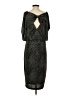 Melrose Chevron-herringbone Gray Cocktail Dress Size 14 - photo 2