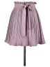 Haute Monde 100% Polyester Solid Purple Formal Skirt Size S - photo 2