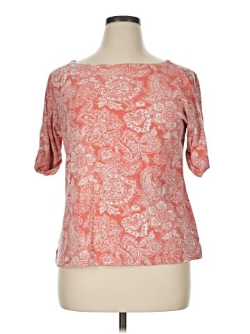 Karen Scott 3/4 Sleeve T-Shirt (view 1)