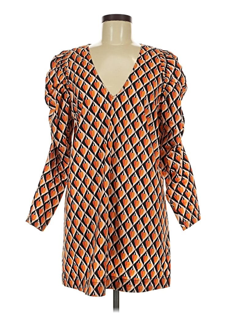 Pre-owned Farm Rio Casual Dress In Orange