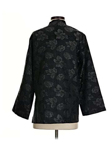 CTC Carol Turner Collection 3/4 Sleeve Button-Down Shirt (view 2)