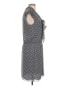 Max Studio Polka Dots Gray Casual Dress Size M - photo 4