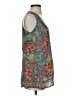 Tolani Blue Sleeveless Blouse Size S - photo 4