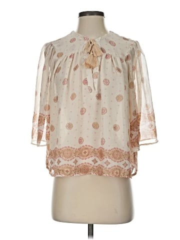 H&M L.O.G.G. 3/4 Sleeve Blouse (view 1)