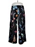 Unbranded Floral Black Casual Pants Size 1X - photo 2