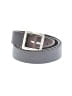 Assorted Brands 100% Leather Gray Leather Belt Size 32 - photo 1