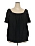 Vero Moda Black Short Sleeve Blouse Size 18 - photo 1