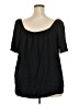 Vero Moda Black Short Sleeve Blouse Size 18 - photo 2