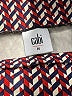 CAbi Chevron-herringbone Red Casual Pants Size M - photo 7