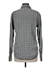 Lucky Brand Houndstooth Gray Long Sleeve Button-Down Shirt Size M - photo 2