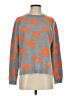 Jumper 1234 100% Cashmere Hearts Gray Cashmere Pullover Sweater Size (3) - photo 1