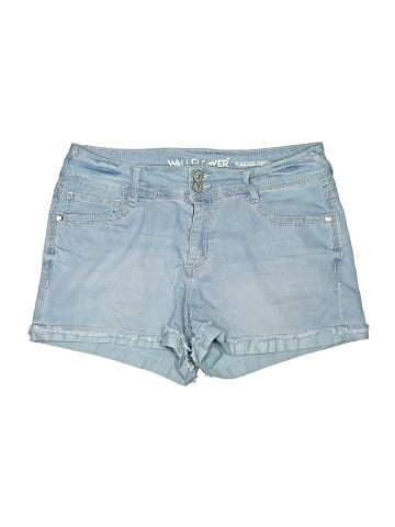 Wallflower Denim Shorts (view 1)