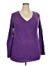 Avenue 100% Acrylic Purple Pullover Sweater Size 18 - photo 1