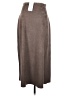 Level 99 Solid Gray Casual Skirt Size S - photo 2