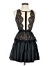 BCBGMAXAZRIA 100% Polyurethane Black Cocktail Dress Size 0 - photo 1