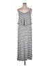 Mossimo Stripes Gray Casual Dress Size XL - photo 1