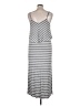 Mossimo Stripes Gray Casual Dress Size XL - photo 2
