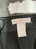 H&M Solid Black Casual Skirt Size 4 - photo 4