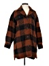 Old Navy Plaid Brown Coat Size XS - photo 1