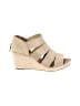 Gentle Souls by Kenneth Cole Tan Wedges Size 8 1/2 - photo 1