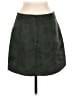 Old Navy 100% Polyester Green Faux Leather Skirt Size 8 - photo 2