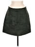 Old Navy 100% Polyester Green Faux Leather Skirt Size 8 - photo 1
