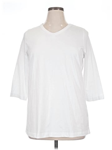 Woman Within 3/4 Sleeve T-Shirt (view 1)