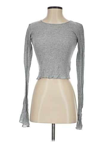 Zara W&B Collection Long Sleeve T-Shirt (view 1)