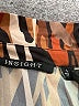 Insight 100% Polyester Animal Print Brown Long Sleeve Blouse Size L - photo 7