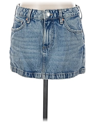 MNG Denim Skirt (view 1)