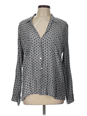 Just Living Long Sleeve Blouse (view 1)