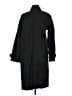 Gap 100% Cotton Black Trenchcoat Size M - photo 2