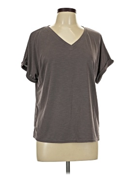 Green Envelope Short Sleeve Top
