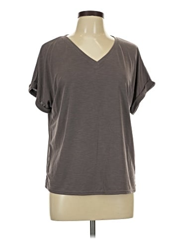 Green Envelope Short Sleeve Top (view 1)