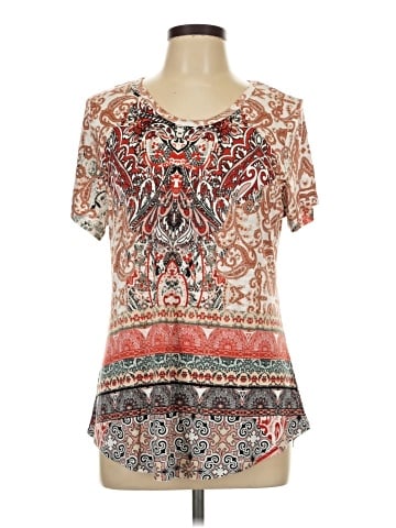 One World Short Sleeve Blouse (view 1)