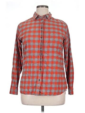 Uniqlo Long Sleeve Button-Down Shirt (view 1)