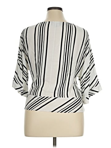 PREMISE 3/4 Sleeve Blouse (view 2)