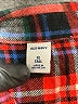 Old Navy 100% Cotton Plaid Red Long Sleeve Button-Down Shirt Size XL (tall) - photo 7