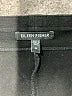 Eileen Fisher Solid Black Formal Skirt Size M - photo 4