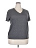 Nine West Gray Short Sleeve T-Shirt Size XXL - photo 1
