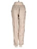 MNG Basics 100% Viscose Solid Tan Casual Pants Size XS - photo 2