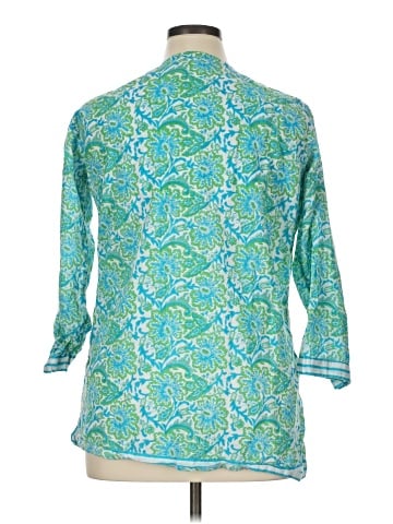 Gretchen Scott Designs 3/4 Sleeve Blouse (view 2)